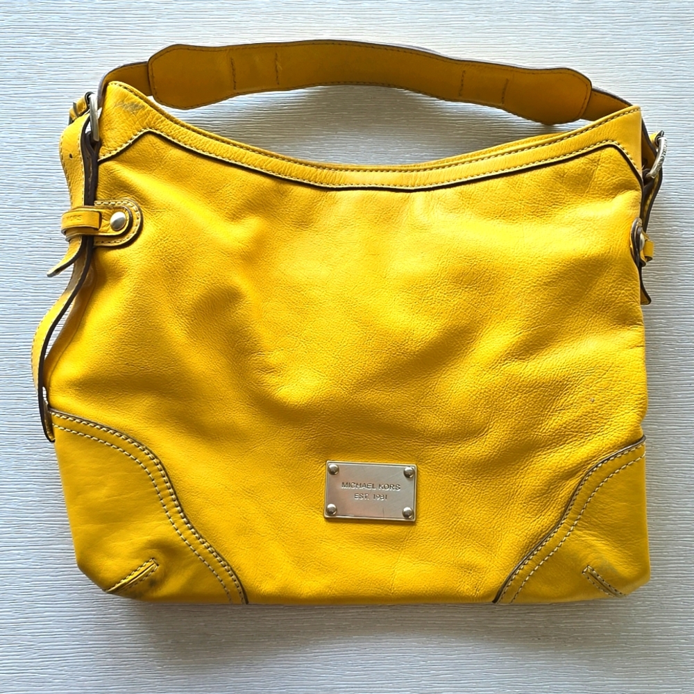 Michael Kors yellow bag